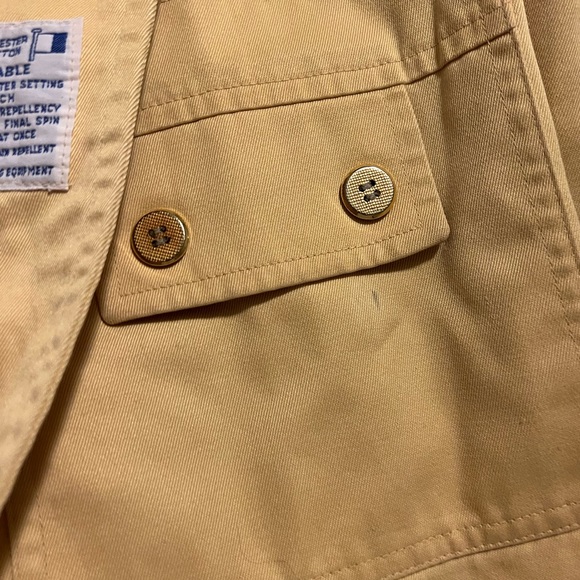 Vintage Sport Coat Gold Yellow 10 - Picture 4 of 16